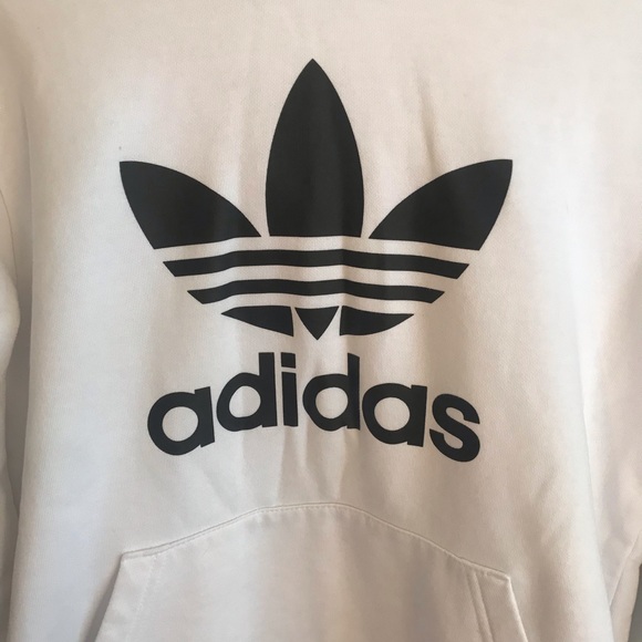 Adidas White hoodie - Picture 3 of 4